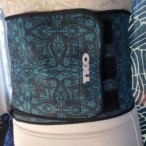 TKO Blue and Black Waist Trainer